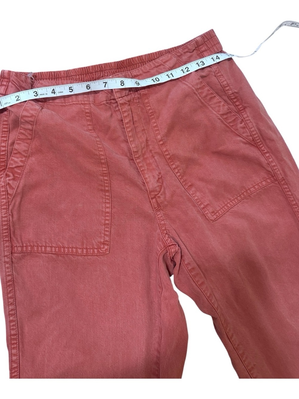 J. Crew Washed Rose Cropped Utility Pants - Picture 5 of 8